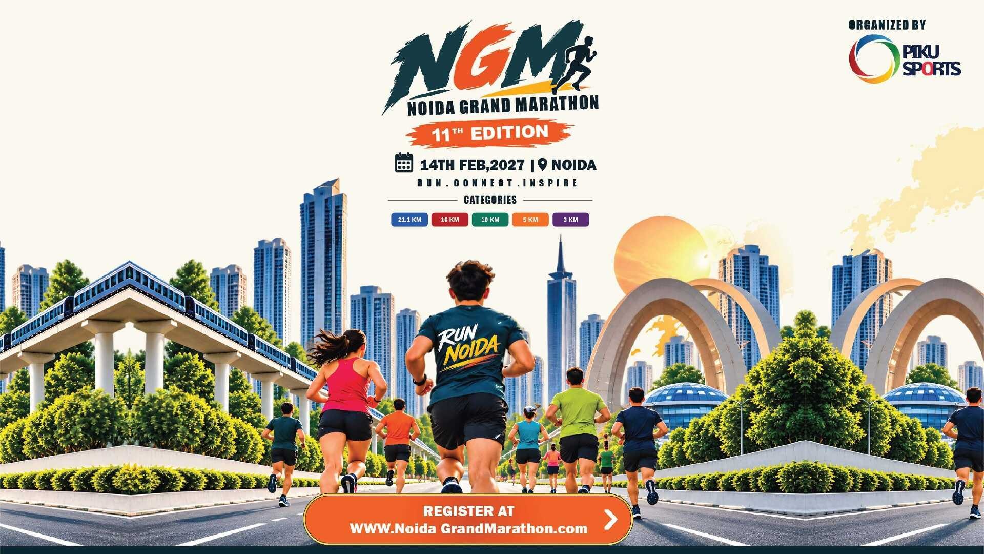 Noida Grand Marathon (NGM) - 11th Edition 2027